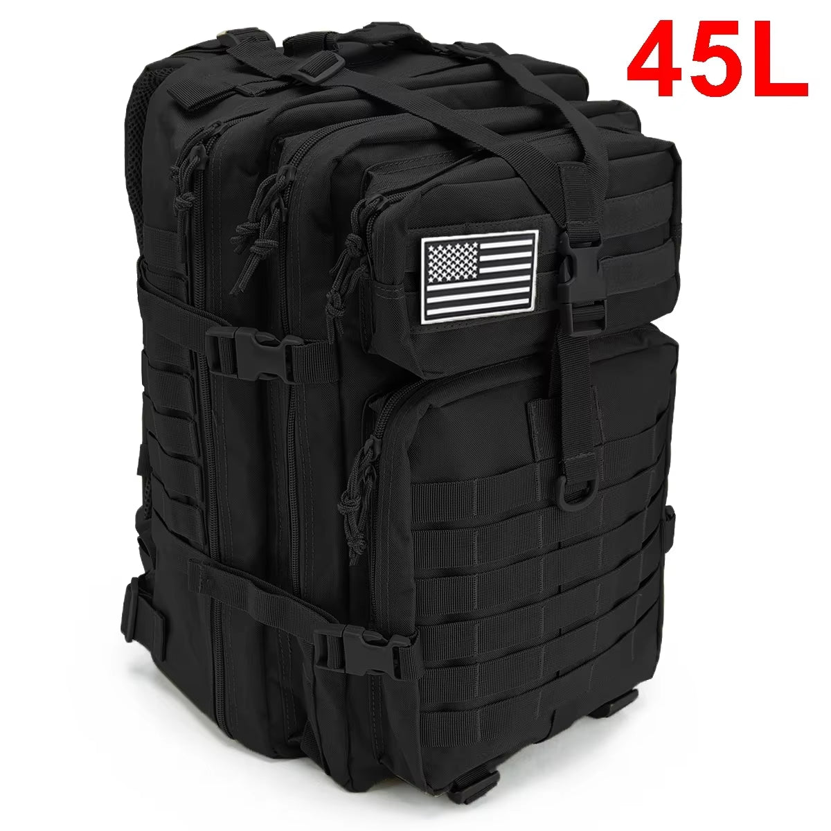 30/50L Tactical Backpacks for Men - Outdoor Survival and Travel 3P Assault Pack, EDC Molle Hiking, Trekking, and Hunting Bag